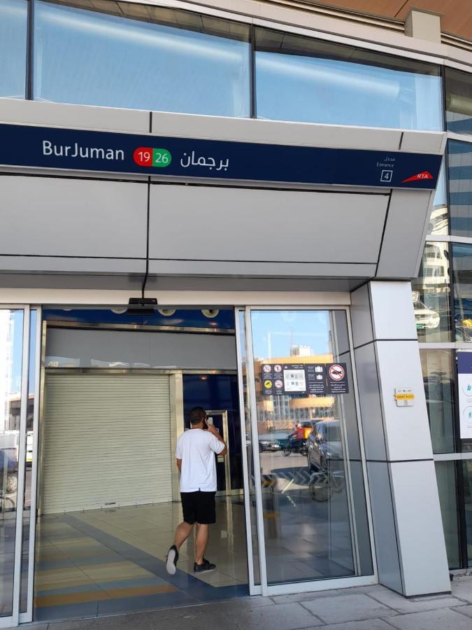 Brand New Boys Hostel 5 Min Walk From Burjuman Metro Station Exit-4 With All Brand New Furnishings & Free Facilities Dubai Esterno foto
